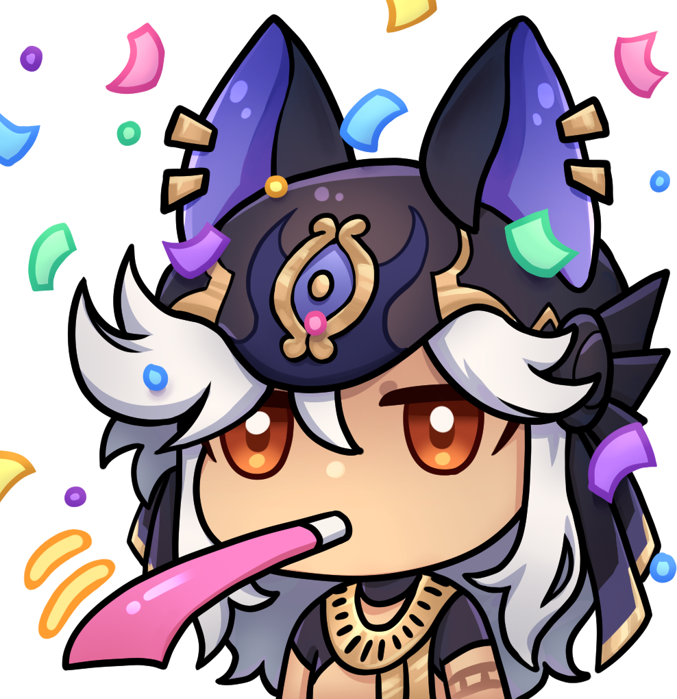 Cyno_Birthday emote for Discord