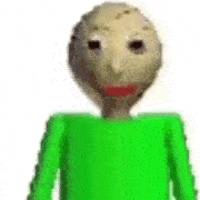 Baldi emote for Discord