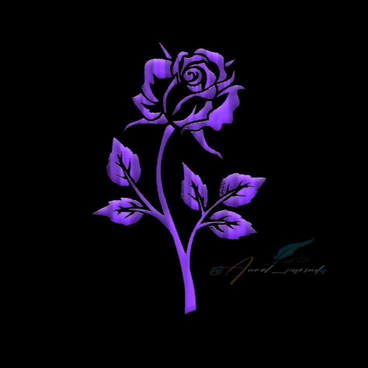 Purple_flower emote for Discord