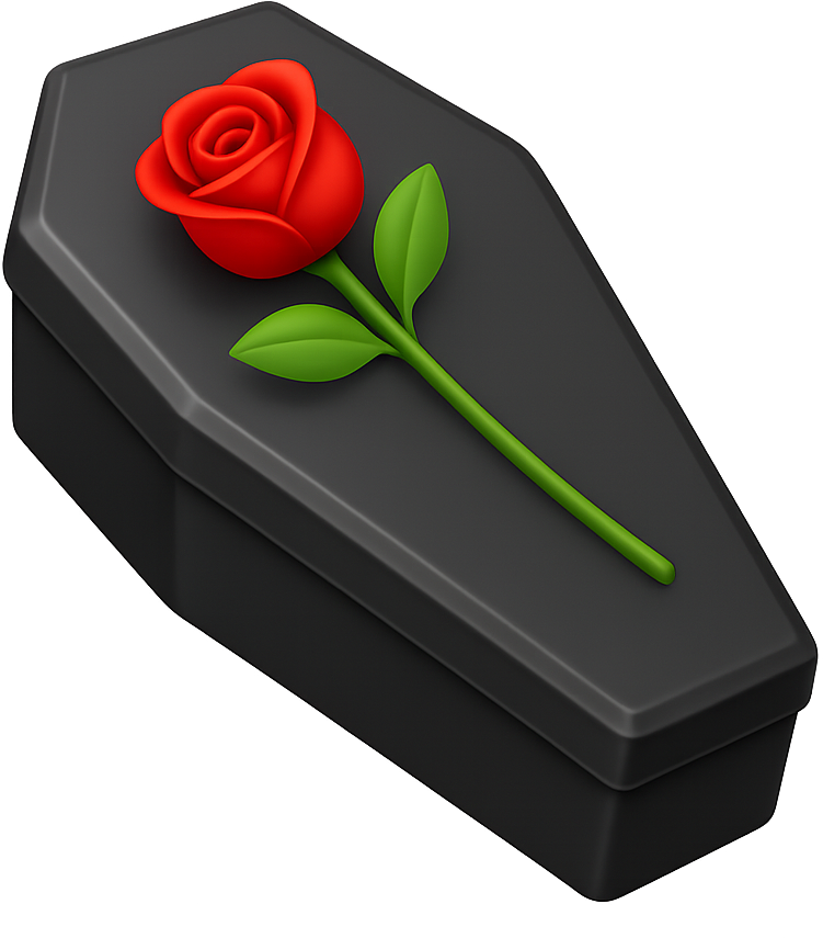 Goth_coffin emote for Discord