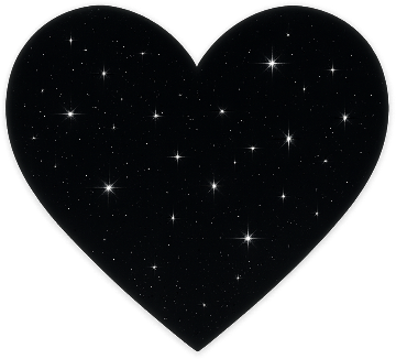 Black_midnight_heart emote for Discord