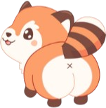 Red_Panda_Bum emote for Discord