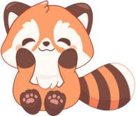 Red_Panda_Oishii emote for Discord