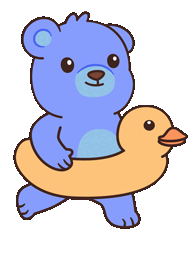 duckbouyrundbluebearish animated emote