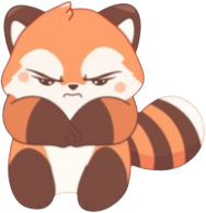 Red_Panda_Angy emote for Discord