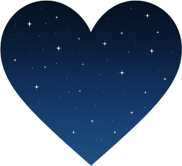 Midnight_heart emote for Discord