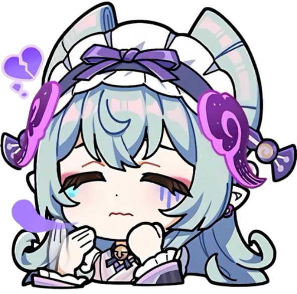 Mizuki_scared emote for Discord