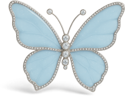 Lightblue_butterfly emote for Discord