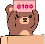 100berry_rating_bearish emote for Discord