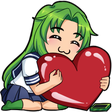MidoriLove emote for Discord