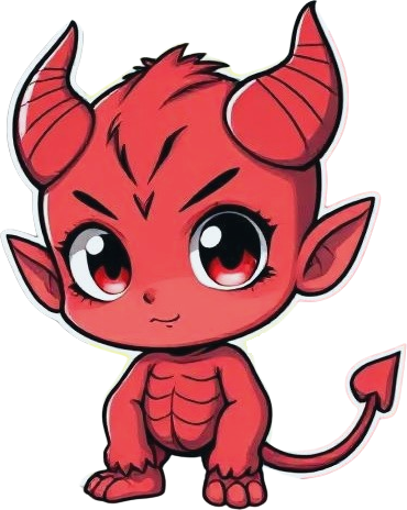 Devil emote for Discord
