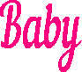 Baby_text_rainbow emote for Discord