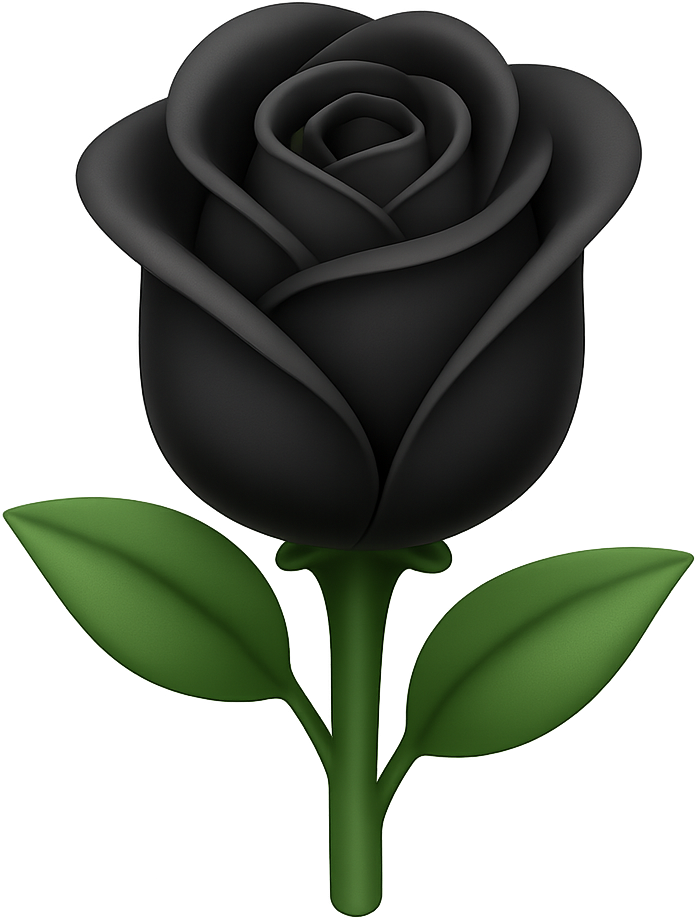 Black_Rose emote for Discord