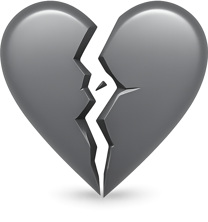 Cracked_Heart emote for Discord