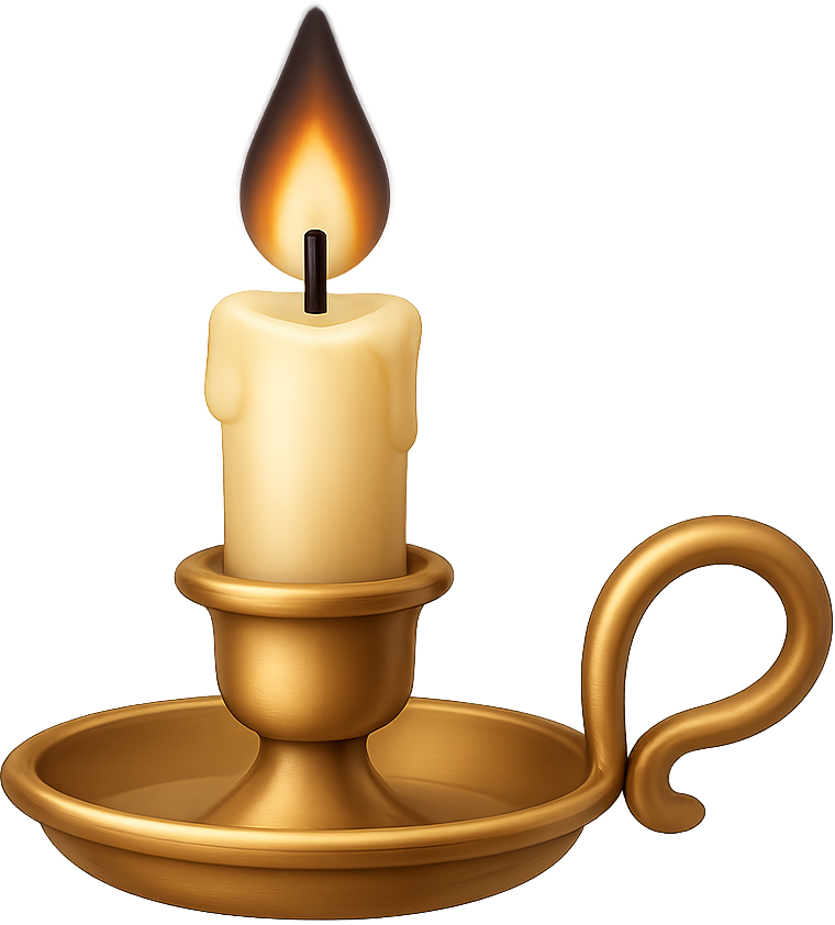 Candle_Black_Flame emote for Discord