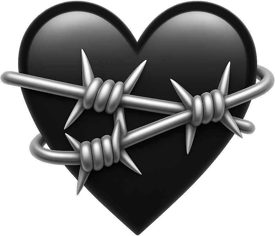 Black_Chain_Heart emote for Discord