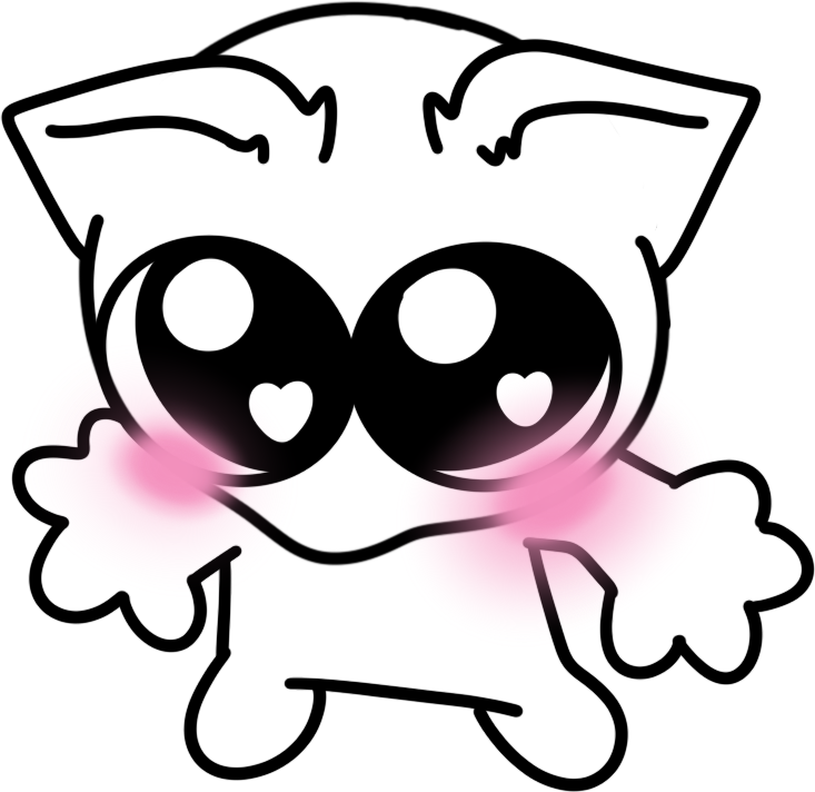 Cat_blush static emote