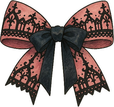 Blackpinkbow2 emote for Discord