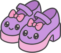 Purplekawaiishoes emote for Discord