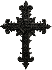 Gothblackcross emote for Discord