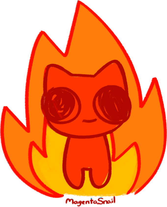 ADHD_Fire emote for Discord