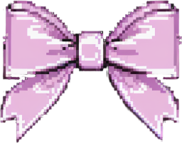 Pink_bow emote for Discord