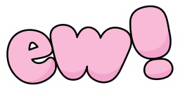 Pink_ew_text emote for Discord