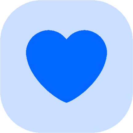heart_blue emote for Discord