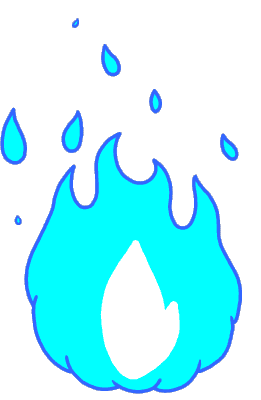 BlueFire emote for Discord