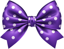 Purplewhitebow emote for Discord