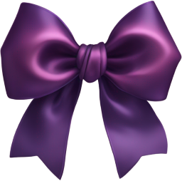 Darkpurplebow emote for Discord