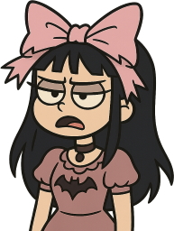 Gothic_girl emote for Discord