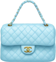 Lightbluechanelbag emote for Discord