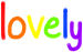 Lovely_text emote for Discord