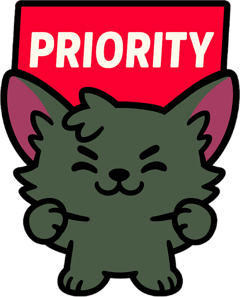 PrioMascotSign emote for Discord