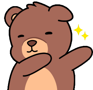 dab_bearish emote for Discord