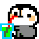 PenguinSip emote for Discord