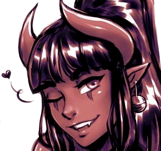 DemonGirlWink emote for Discord