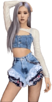 Blackpink_Rosex emote for Discord