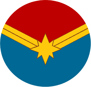 CaptainMarvelSymbol emote for Discord