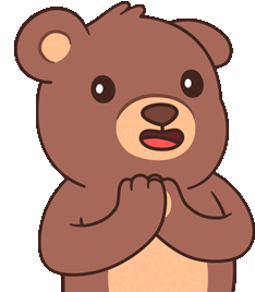 clapv2bearish emote for Discord