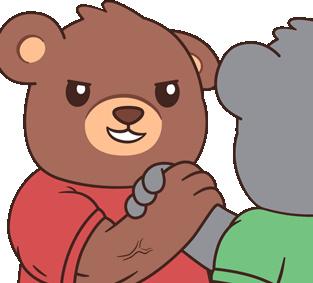 brotherhoodbearish emote for Discord
