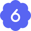 six emote for Discord
