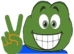 pepepeacesign emote for Discord