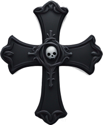 Blakgothcross emote for Discord