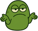 Shrug_Shwompy emote for Discord