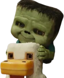 Chicken_Jockey emote for Discord