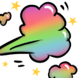 RainbowFart emote for Discord