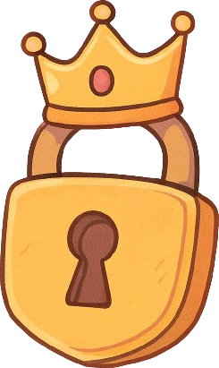 Padlock_Crown emote for Discord