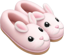 Lightpinkbunnyslippers emote for Discord